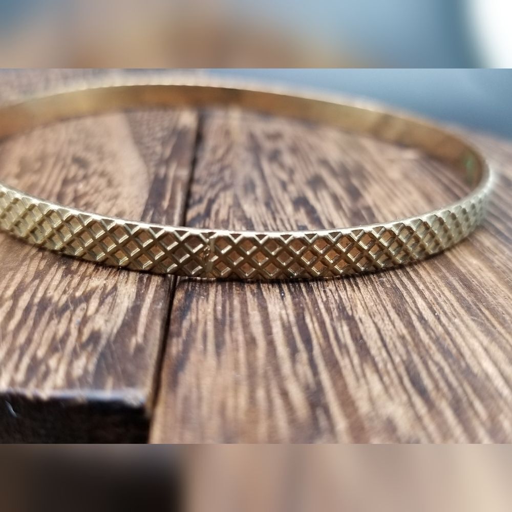 Lattice woven well made cottage core bracelet B834